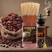 20/50/100/200pcs Coffee Incense Sticks, 8.66 Inches, Suitable For Yoga And Meditation, Purify The Mind, Eliminate Negative Energy - Coffee - View 10