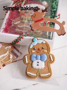 قالب تشكيل بشكل رجل زنجبيل، قالب تشكيل بسكويت لأم وطفل في عيد الميلاد، ختم بشكل رجل زنجبيل للبنات والأولاد لديكور عيد الميلاد، أداة تشكيل البسكويت والكيك، أداة صنع الحلويات، ديكورات عيد الميلاد، بيجامات عيد الميلاد، هدايا عيد الميلاد، ديكور عيد الميلاد