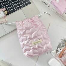 1 Peça Bolsa de Câmera Acolchoada com Estampa de Nuvem Fofa, Bolsa de Armazenamento CCD, Bolsa de Câmera à Prova de Queda e Poeira, Adequada para Armazenamento de Câmera de Cartão Preto, Simples e Portátil, à Prova de Queda e Arranhões, Uso Multipropósito ao Ar Livre, Acessórios de Câmera, Necessidades de Viagem ao Ar Livre, Necessidades de Cruzeiro, Necessidades de Dormitório, Presente de Aniversário, Presente de Dama de Honra, Presente para Mãe, Presente para Professor, Presente do Dia dos Namorados, Estojo de Carregador, Bateria Portátil, Carregador de Telefone, Acessórios de Câmera Digital