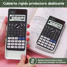 Calculadora Cientifica Y Ingeniería Fx-991ex 552 Funciones,cálculo preciso,apto para exámenes,funciones avanzadas,pantalla clara - Negro - Ver 5
