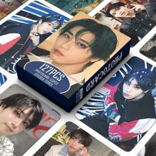 مجموعة ملصقات وبطاقات صور الطبعة الخاصة ل-S - بانغتشان، ليكونو، تشانغبين، آي.إن، بمناسبة عيد الميلاد ال- 5 والأعياد - بضاعة مشجعي ال- KPOP، مجموعة 92 قطعة (60 بطاقة LOMO + 32 ملصق)، 60 قطعة، 124 قطعة