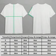 Unisex "Gothic Crosses" T-Shirt - 黑色 - 查看 4