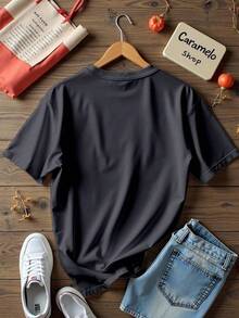 3 Pack Playera camiseta básica mujer dama cuello redondo manga corta estampado GRAFICO DE CALIFORNIA DIUDADES CITY LOS ANGELES GRAPHIC comodidad estilo uso diario oficina casa comoda | Caramelo Shop - Blanco - Ver 4