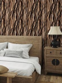 1 rolă de tapet vintage maro cu aspect de lemn, 1 m/3 m/5 m, hârtie de contact detașabilă și autoadezivă, tapet din vinil pentru decor DIY pentru casă, fundal cameră, dormitor, bucătărie, sufragerie, baie, dulap, tapet pentru renovarea mobilierului, autocolante de perete, decor cameră, decor perete, decor sufragerie