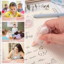 10 Pack White Out Correction Tape, Colorful Mini Whiteout Tape For School Office Supplies, Fast Clean Applicator For Instant Corrections(0.2 X 196.85 Inch)-912734 - 彩色 - 查看 8