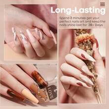 Cat Eye Gel Nail Polish Set, 6 Colors 9D Glassy Cat Eye Glitter Gel Polish Black Red Purple Blue Silver Brown Nail Polish All Seasons With Magnet Soak Off Led DIY Salon Gift-842643 - A1B經典裸體系列 - 查看 9