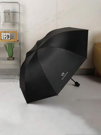 1 件迷你折叠自动雨伞防紫外线防雨太阳伞时尚便携防风轻便女士男士儿童遮阳伞