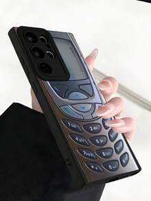 Simple Classic Retro Nokia Phone Nostalgic Must-Have Print Black Phone Case For Phone 16 PRO MAX/11/12/13/14/15/15 Pro/15 Plus/15 Pro Max/X/XS Max/XR/11 Pro/12 Pro/13 Pro/14 Pro/12 Mini/1 - màu đen - Xem 6