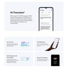 itel A90 双卡智能手机，6.6 英寸 90Hz，Android 14，5000mAh 电池，13MP 摄像头，指纹扫描仪，多媒体智能手机 - 时尚智能手机 - 黑色 - 查看 10