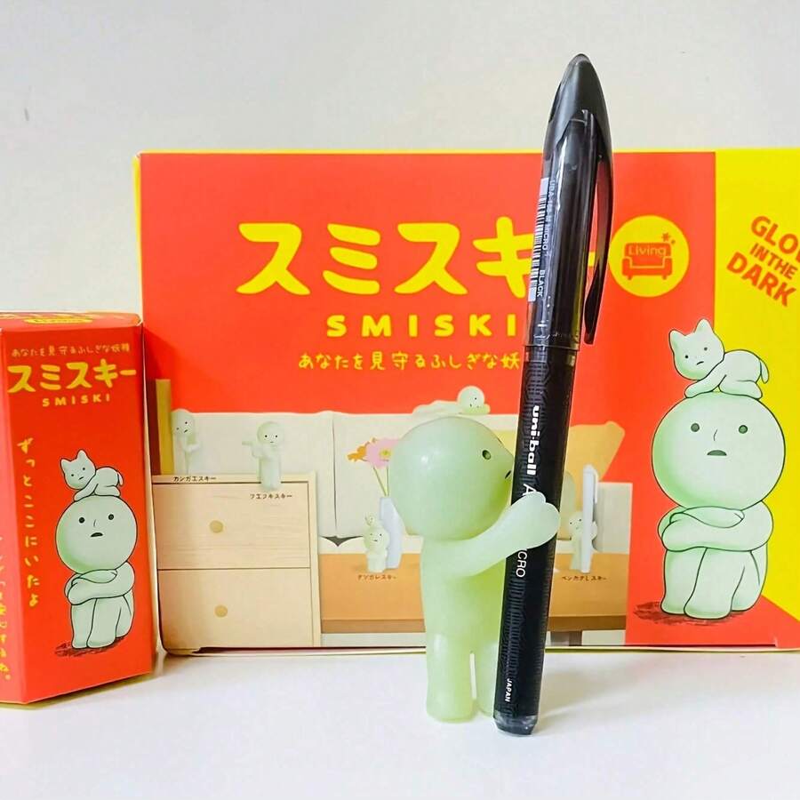 1pcs Random Kawaii Mystery Miniature Figurines - Assorted Styles Collectible Desk Decor, Non-Electric, With Surprise Gift Box For Birthday & Holiday Presents - Nhiều màu - Xem 1