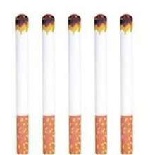 2/5 szt. sztucznych papierosów i cygar, dowcipne zabawki na cosplay, prima aprilis, imprezę halloweenową, prezenty, dekoracje, prezenty urodzinowe i świąteczne