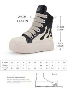 厚底时尚女式踝靴圆头厚底女士运动鞋硫化鞋系带设计师哥特朋克摇滚短靴黑色短裤