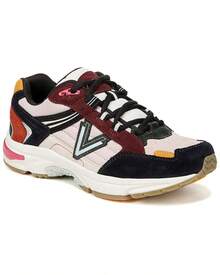 Vionic 23Walk 2.0 Suede Walking Shoe - 紫色 - 查看 1