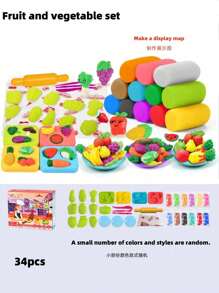 39/24/12/6 pezzi Set creativo di pasta modellabile in argilla polimerica, materiale a base di farina di grano, adatto come regalo per vacanze e compleanni, regalo ideale per la stagione scolastica, (alcuni colori sono casuali, si prega di sigillare e conservare), forniture scolastiche per bambini e bambine