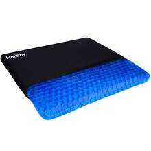 Gel Seat Cushion, Double Thick Egg Gel Cushion For Pressure Pain Relief, Breathable Wheelchair Cushion Chair Pads For Car Seat Office Chair (16x14x1.65inch)-973700 - 1-藍色1614165英寸 - 查看 2