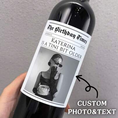 Custom Wine Label W…