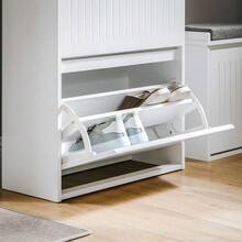 SoBuy Shoe Cabinet FSR165-W - 白色 - 查看 8