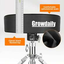 Drum Throne Seat,Adjustable Stool Drum Universal Thick Padded Drum Throne Drummer Stool With 2Pacs 5A Drumsticks - 1 - Xem 6