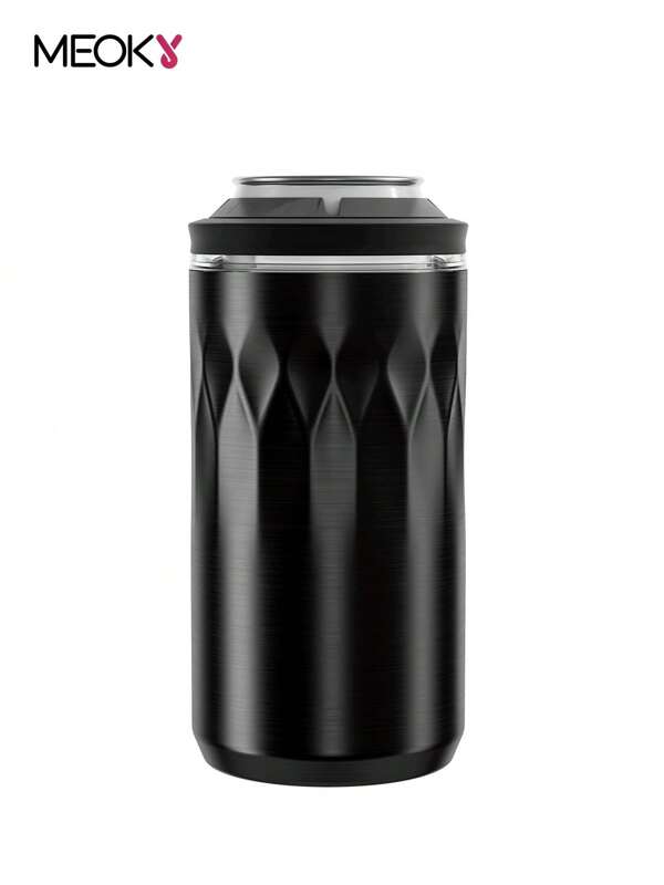 Beer Can Cooler Insulated For 12oz Slim Cans | Skinny Can Insulated Stainless Steel Drink Holder For Hard Seltzer, Beer, Soda, And Energy Drinks