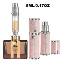 1 件奢华优雅便携式迷你可填充雾化器，底部填充设计，香水喷雾瓶，旅行香水瓶可填充，您的旅行和商务必需品