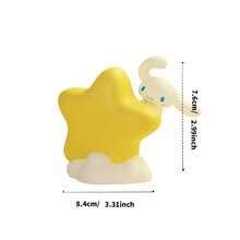 Sanrio星空小夜灯 - 官方授权Hello Kitty和朋友们主题的温馨小夜灯。非常适合儿童房或营造温馨的卧室氛围。 - 白色 - 查看 3