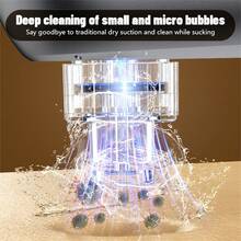 Elektrisches kleines Blasen-Mitesser-Entferner USB Wasserzyklus Porenreinigungs-Gerät Vakuum-Sauggesichtsreiniger-Werkzeug 500mAh