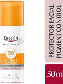 Protector pigment control FPS50 Tono Claro bloqueador solar facial alta protección antimanchas uniformiza tono piel textura ligera cuidado diario protector uv beauty skincare - Multicolor - Ver 2