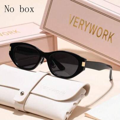 1 新款时尚椭圆形奢华优雅高品质品牌设计，女士时尚眼镜，驾车购物、户外活动、夏季热带海滩度假配饰，送礼的理想之选