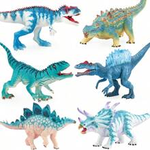 [Tem certificado infantil] Brinquedo modelo de dinossauro realista, estatueta de animal selvagem, brinquedo sensorial e presente de festa, adequado para decoração de quarto de crianças ou meninas e meninos