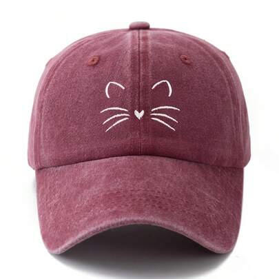 Embroidered Cat Bas…
