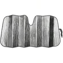 DFunny Skull Car Windshield Sunshade Gothic Hippie Skeleton Sun Visor Protector Front Window Shade Keeps Out UV Rays Keeps Your Vehicle Cool Black7001 - 搞笑頭骨-02 - 查看 2