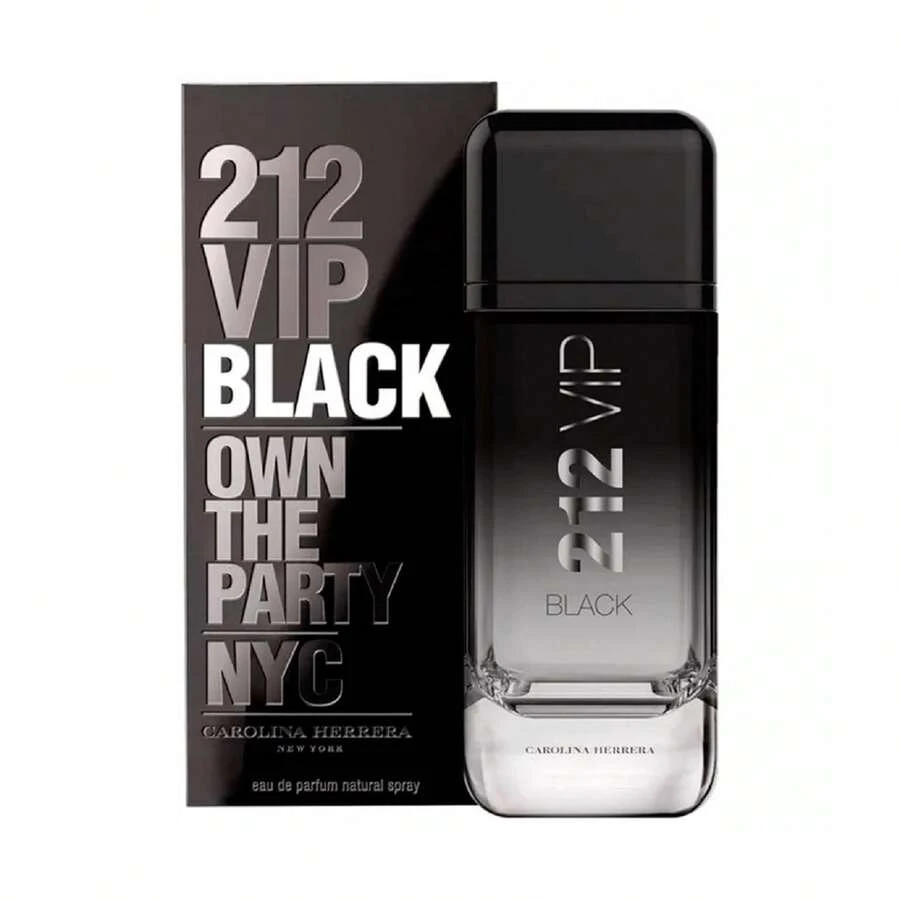 212 VIP Black Carolina Herrera Eau De Parfum - Men's Perfume 200ml - Gỗ & Đất - Xem 1