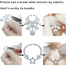 36pcs Doll Dress Up Set, Includes 5 Outfits, 20 Pairs Of Shoes, 6 Crowns, Necklaces; Fashionable Mix & Match Doll Wardrobe, Durable Plastic Material. - Multicolor - View 9