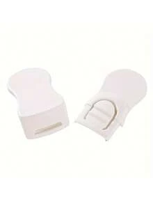 1/3/5个装抽屉锁，升级版防盗橱柜锁，双按钮防盗角锁，带强力粘合剂，适用于橱柜、抽屉、冰箱、烤箱、淋浴房等，家庭装饰礼品，多功能婴儿安全防护，无需钻孔