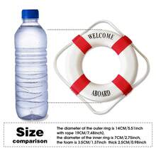 1 chiếc vòng treo tường bằng polyester, thiết kế hiện đại dùng để trang trí nhà cửa - Nhiều màu - Xem 8