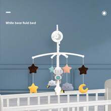 Newborn Baby Crib Mobile Rattle Toy, 6M+ Children Rotating Hanging Music Bed Bell, Cute Animal Shaped Baby Soothing Educational Toy - Bedside Bell - View 10