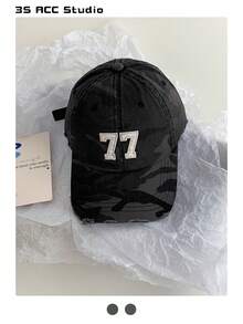 Mũ lưỡi trai Snapback họa tiết đầu lâu và chữ thập nhuộm tie-dye, mũ bóng chày vành dài kiểu hip hop rằn ri bạc màu, mũ lưỡi trai Snapback in họa tiết da báo đường phố cổ điển chữ Mỹ, mũ cá tính đa năng cho mùa hè, che nắng bảo vệ khuôn mặt. - nhiều màu - Xem 14