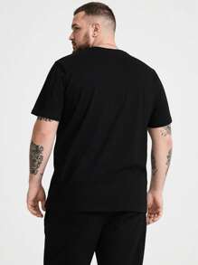 Große Größen personalisierte und kommemorative Geschenke und Herren lässige weite schwarze T-Shirts, Tees fügen Sie Ihre eigenen Bilder hinzu (Familienfoto/Selfie/Haustier Foto/Freund Foto/Liebhaber Foto/Freundin Foto/Geschenk/Paar Logo) Ihren eigenen Text, um Ihr personalisiertes bedrucktes T-Shirt für Vatertag und Muttertag zu gestalten