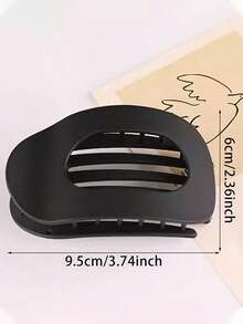 6pcs/3pcs Fashion Minimalist Flat Alligator Clip Hairpins Women, Daily Casual Bun Clamp, Versatile Sophisticated Hair Accessory, Mother's Day, Back To School, Thanksgiving,, Holiday Claw Clips Hair Claws Hair Barrettes, School Stuff, Festival Outfits Women,, Hair Accessories, Accessories - 多色 3 - 查看 6