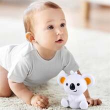 Đồ chơi phát triển nhận thức cho bé - Khối cao su mềm có số, màu sắc, hình dạng, bóng bowling hình động vật, vòng cầu vồng, đồ chơi xếp chồng 6 lớp, đồ chơi gặm nướt. - Nhiều màu - Xem 3