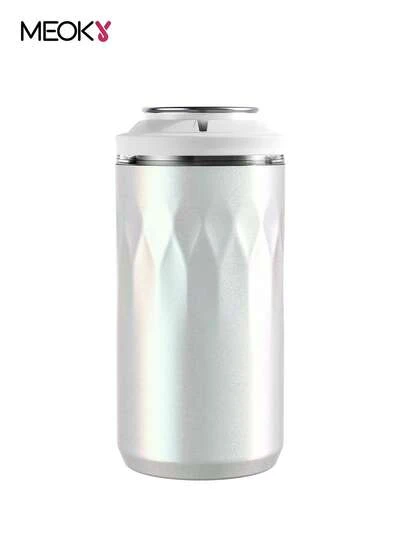 啤酒罐保温器，适用于 12 盎司细长罐 | 细长罐保温不锈钢饮料架，适用于硬苏打水、啤酒、汽水和能量饮料