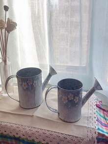 1 pieza, Maceta de hierro forjado para jardín, Maceta de metal para suculentas, Diseño creativo, Decoración para balcón del hogar, Adorno de cubo mini con relieve, Jardinería del hogar, Vida al aire libre, Maceta para plantas de jardín, Contenedor de plantación, Soporte de plantas de hierro, Maceta de metal para flores, Plantación de suculentas, Maceta de hierro forjado para plantas, Adorno decorativo de muebles, Cubo redondo para flores