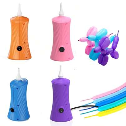 Bomba eléctrica para globos, bomba portátil para globos, inflador de decoración de fiesta de cumpleaños, adecuado para varios días festivos, Navidad, suministros de fiesta de cumpleaños (220V-240V)