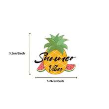 50 piezas Pegatinas de Vibraciones de Verano, Pegatinas de Graffiti Creativas, Suministros de Oficina, Pegatinas para Teléfono Móvil y Computadora, Pegatinas Geniales Muy Atractivas y Resistentes al Agua, Decoración de Regalo Clásica y Divertida, Paquete de Valor, Pegatinas de Dibujos Animados Lindas, Pegatinas de Anime Geniales