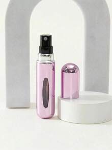 4pcs 5ml Refillable Perfume Bottles, Mini Portable Aluminum Spray Bottle For Perfume Perfume Bottle - Hồng - Xem 7