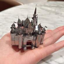 Modelo de Montagem Metálica 3D, Quebra-cabeça de Fivela de Aço Inoxidável DIY, Modelo de Arquitetura, Sem Necessidade de Cola, Presente de Aniversário, Ornamento Decorativo, Ponte de Brooklyn, Cinco Pagodes, Moinho de Vento Holandês