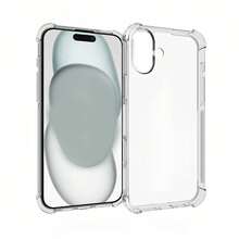 Capa Capinha Space Transparente Anti Impacto TPU Case Space Compativel Apple 11 ProMax 12 13 14 16 17 Pro Max Plus X/Xs - Transparente - Visão 11