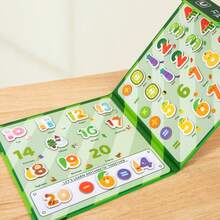 Number Letter Magnetic Puzzle, Number Letter Cognitive Piece, Magnetic Sticker, Children's Puzzle Toy, Early Education Learning Toy, Children's Early Education Magnetic Case Letter Matching Puzzle Board, Puzzle Toy, Number Learning Card, Puzzle Enlightenment Teaching Tool, Magnetic 26 Shape Letter Teaching Tool, Cognitive Magnetic Sticker, Refrigerator Sticker, Children's English Learning Early Education Puzzle Toy