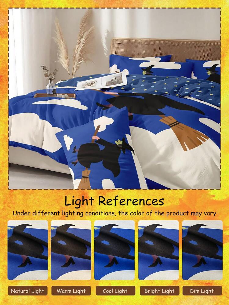 Feelyou Set Di Biancheria Da Letto Con Copripiumino Per Letto