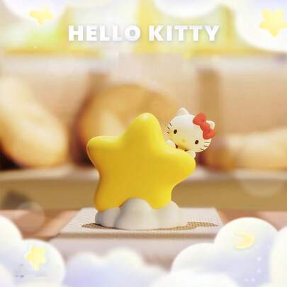 Sanrio星空小夜灯 - 官方授权Hello Kitty和朋友们主题的温馨小夜灯。非常适合儿童房或营造温馨的卧室氛围。